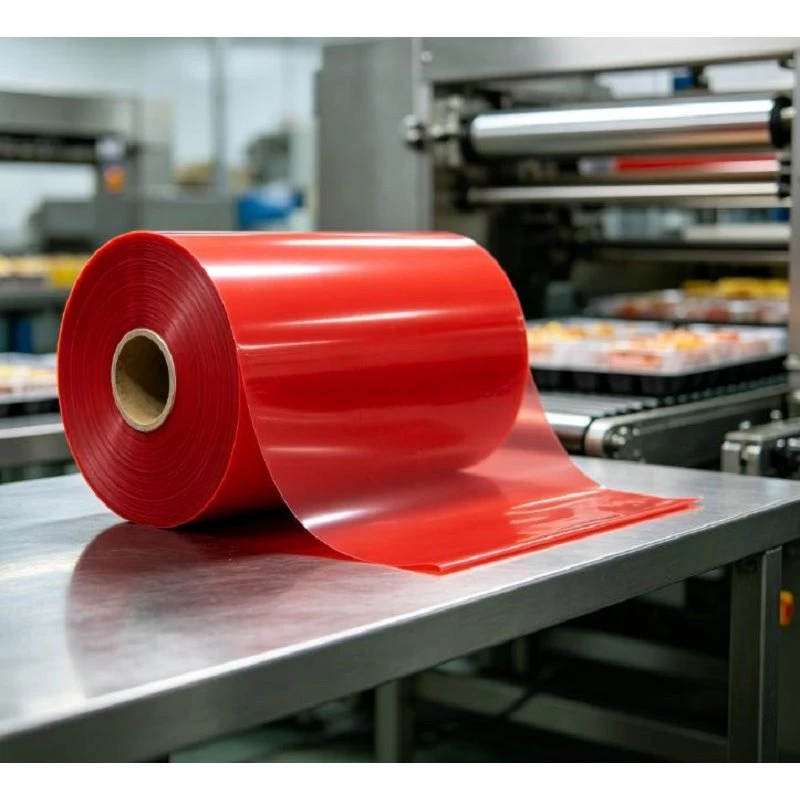 Red Thermoforming Packaging Film